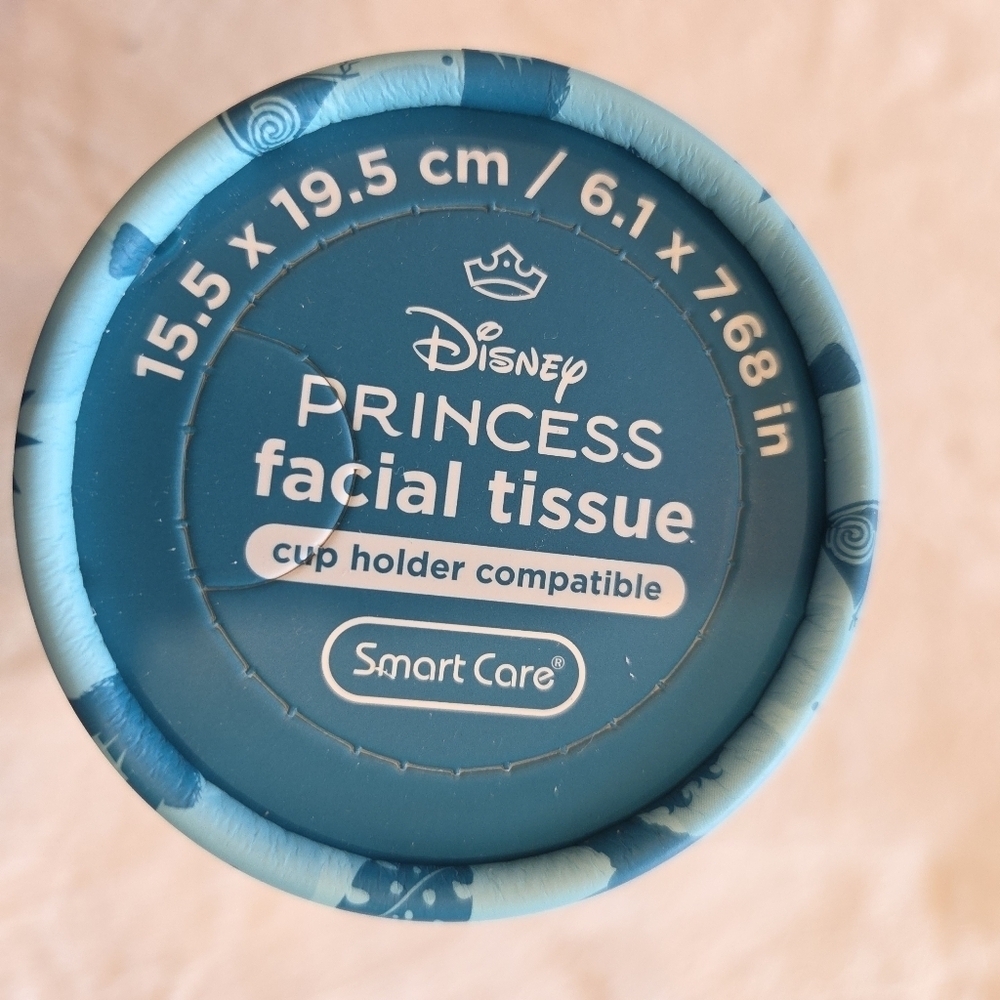 Disney Princess Moana Tissue 2ply Ultra Soft 50 ct Cup Holder New - Picture 6 of 7